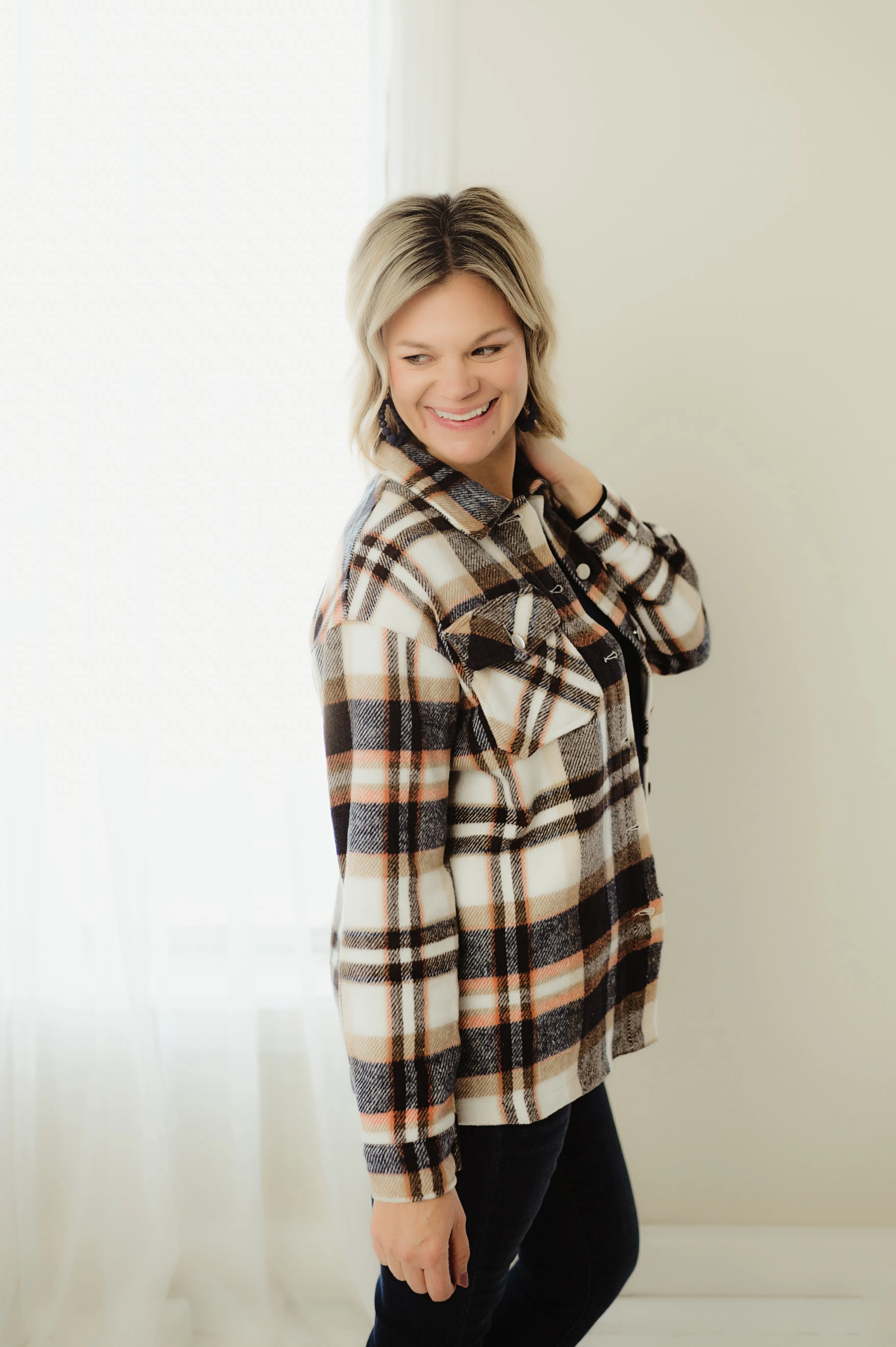 Long Sleeve Plaid Flannel
