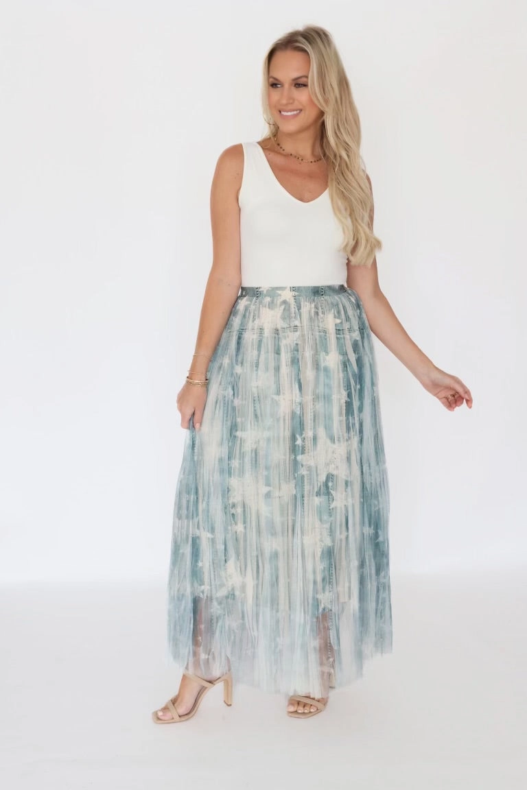 Party Star Skirt (final sale) Tubular Body Construction