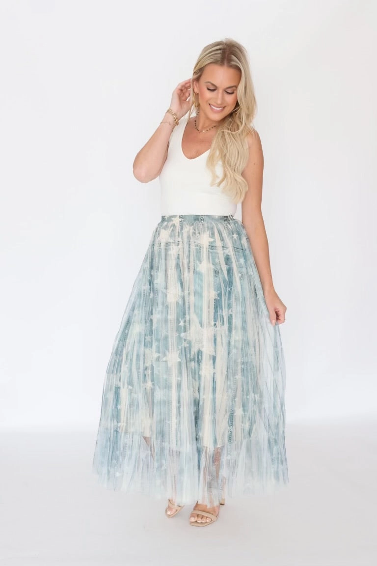 Party Star Skirt (final sale) Relaxed Look