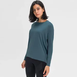 Loose & Relaxed Fit Women's Activewear Top