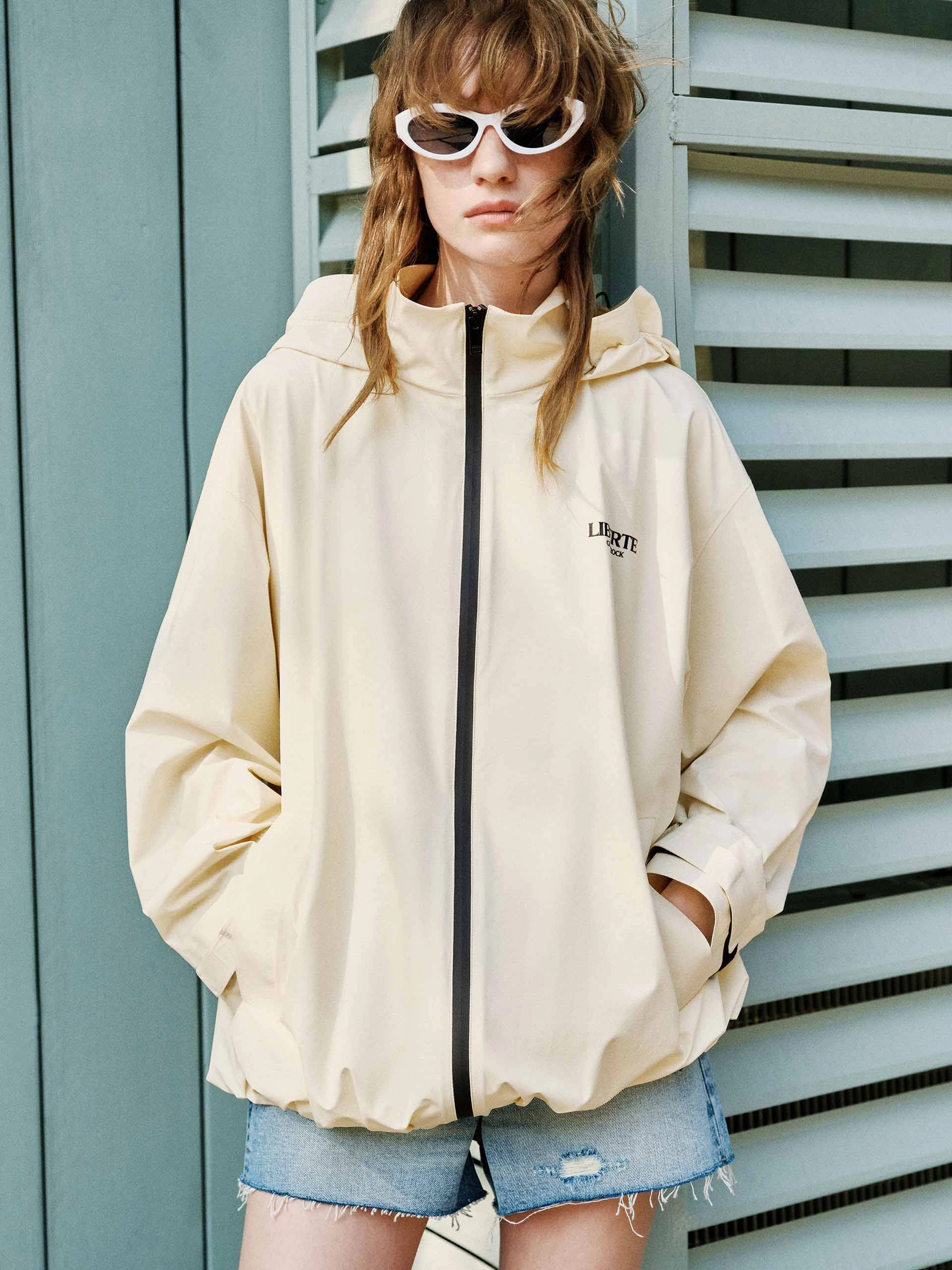 Loose Hooded Jacket