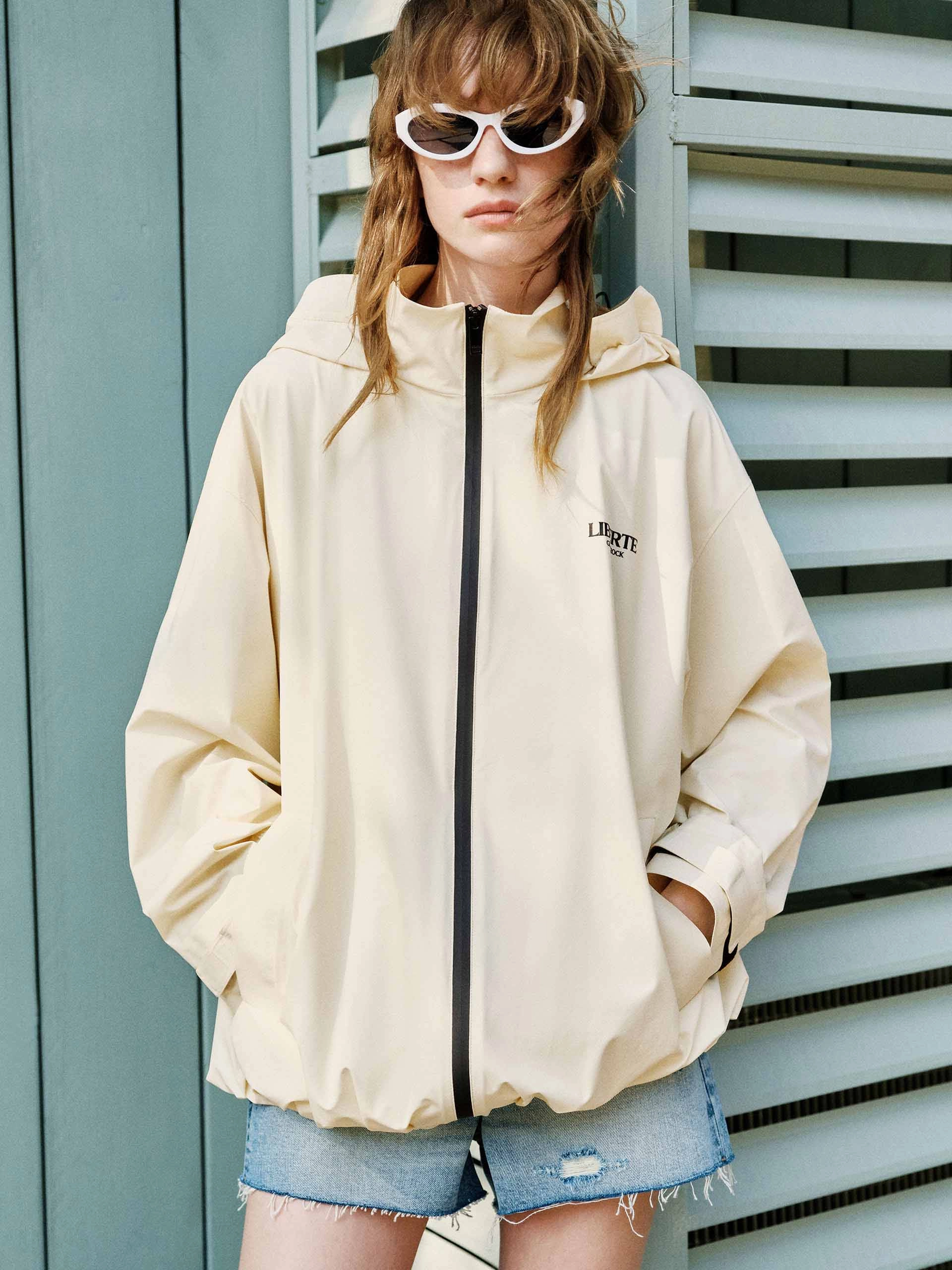 Loose Hooded Jacket