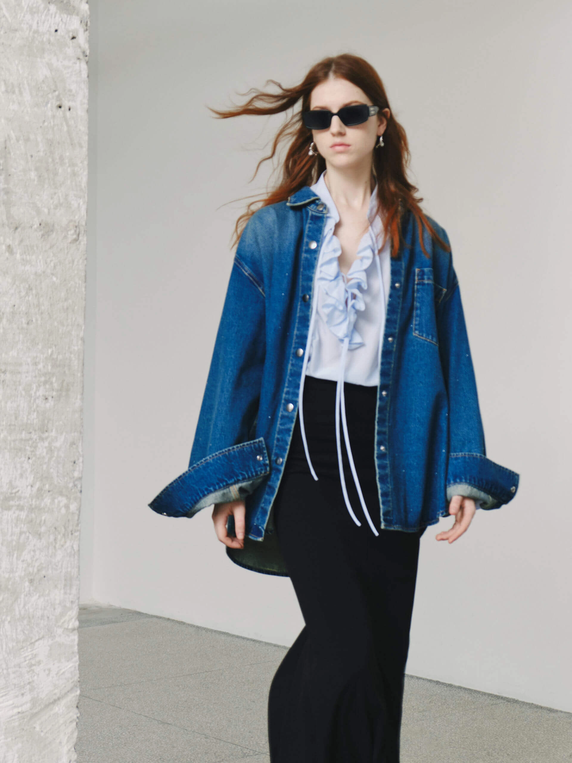 Loose Organic Denim Jacket