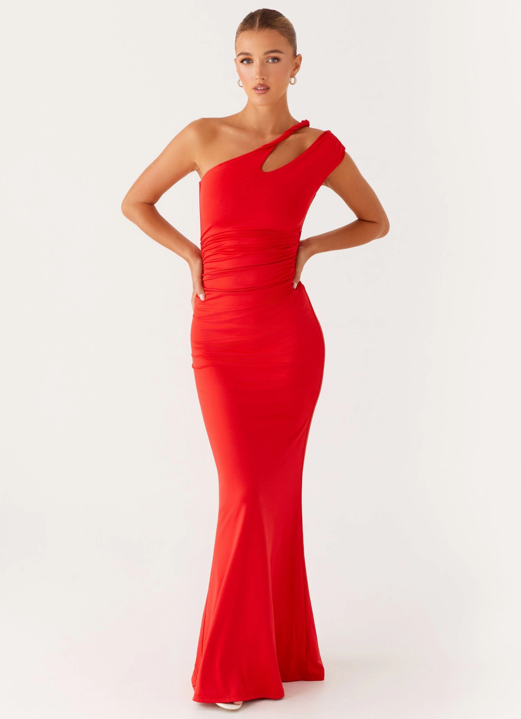 Fashionable Design Lopez Maxi Dress - Tangerine