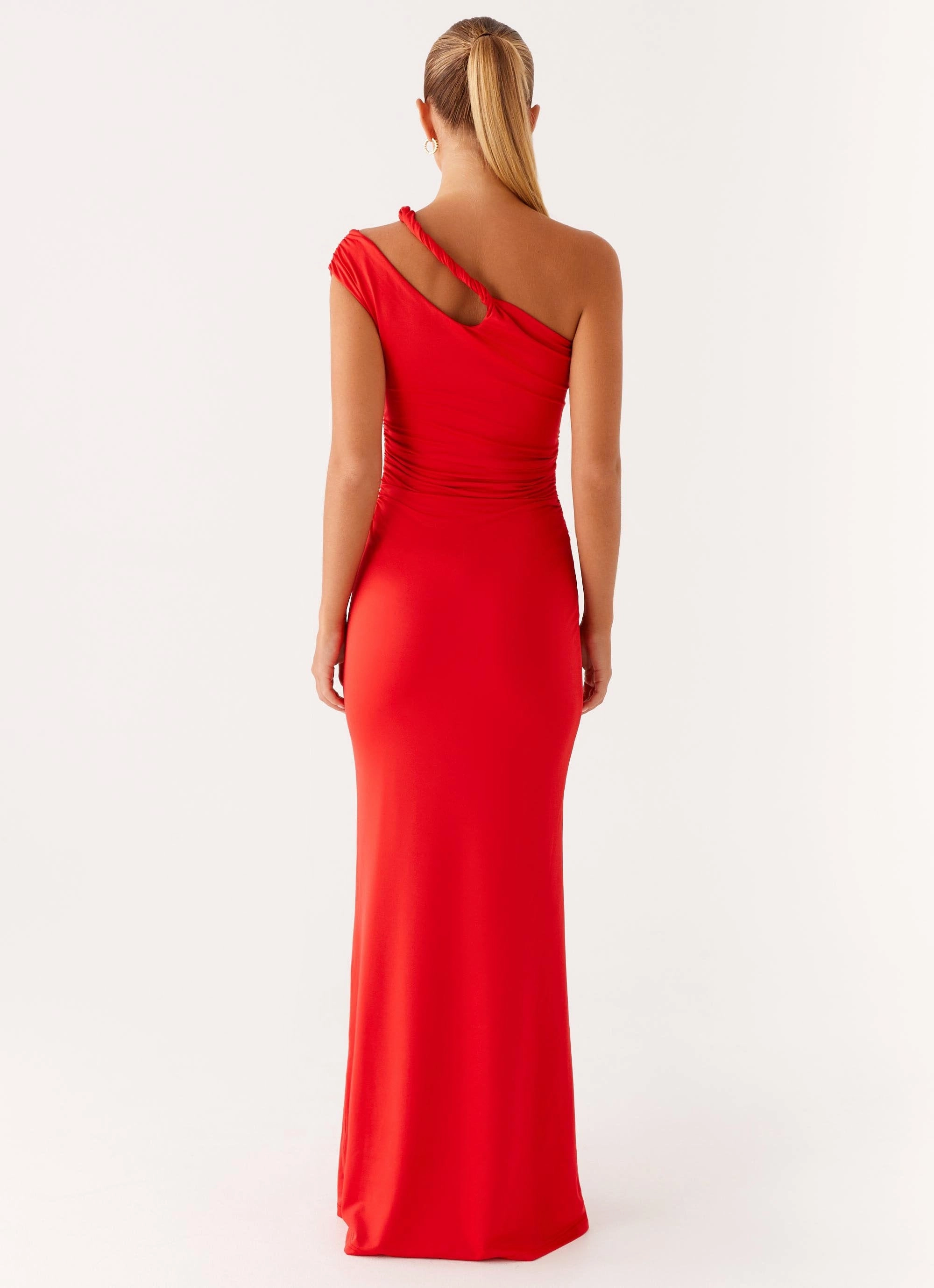 Lopez Maxi Dress - Tangerine Night Style Water-resistant