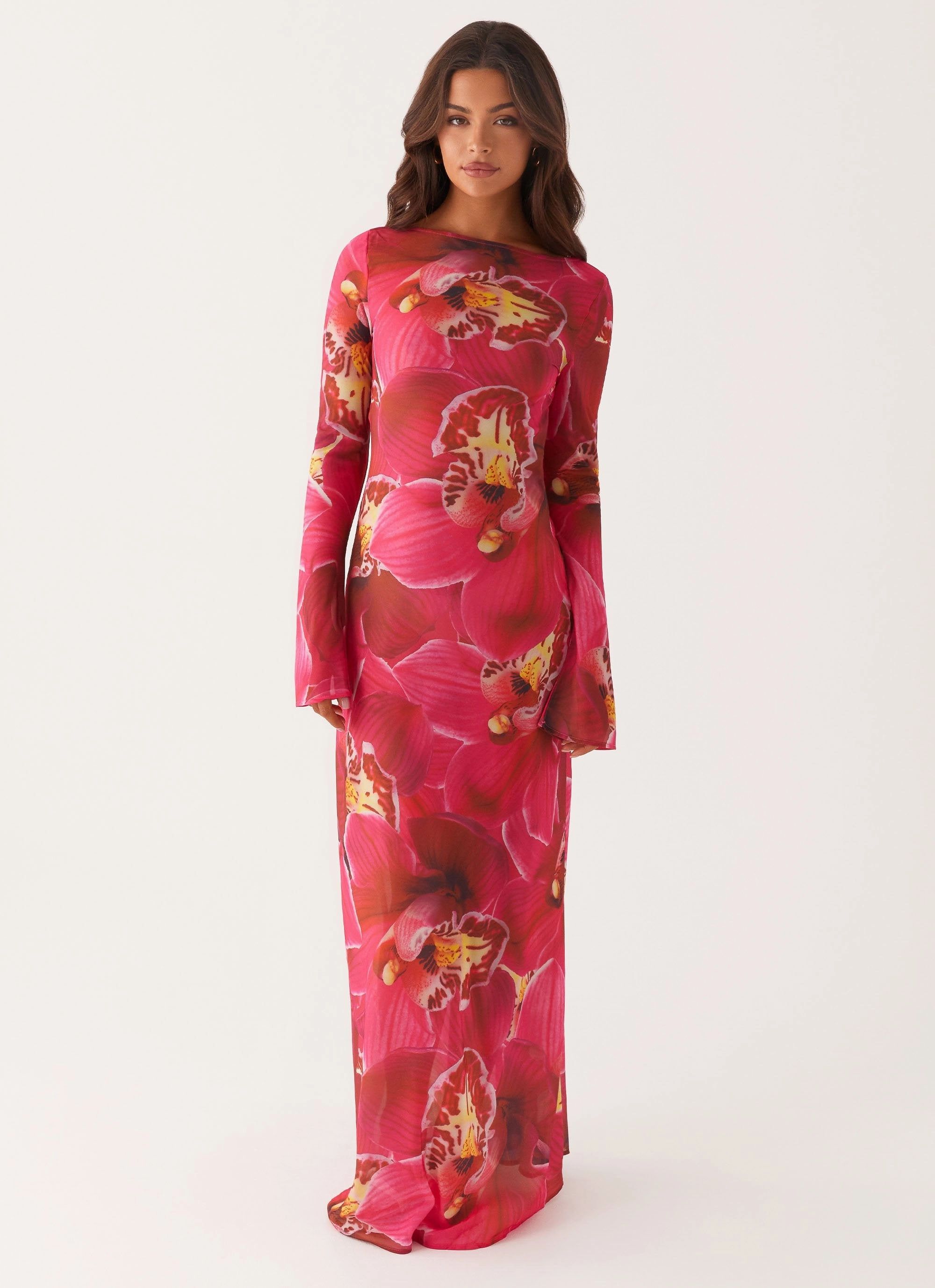 Lounge Fit Lorde Maxi Dress - Orchid Pink