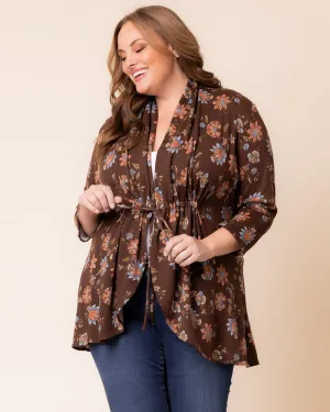 Lori Drawstring Cardigan