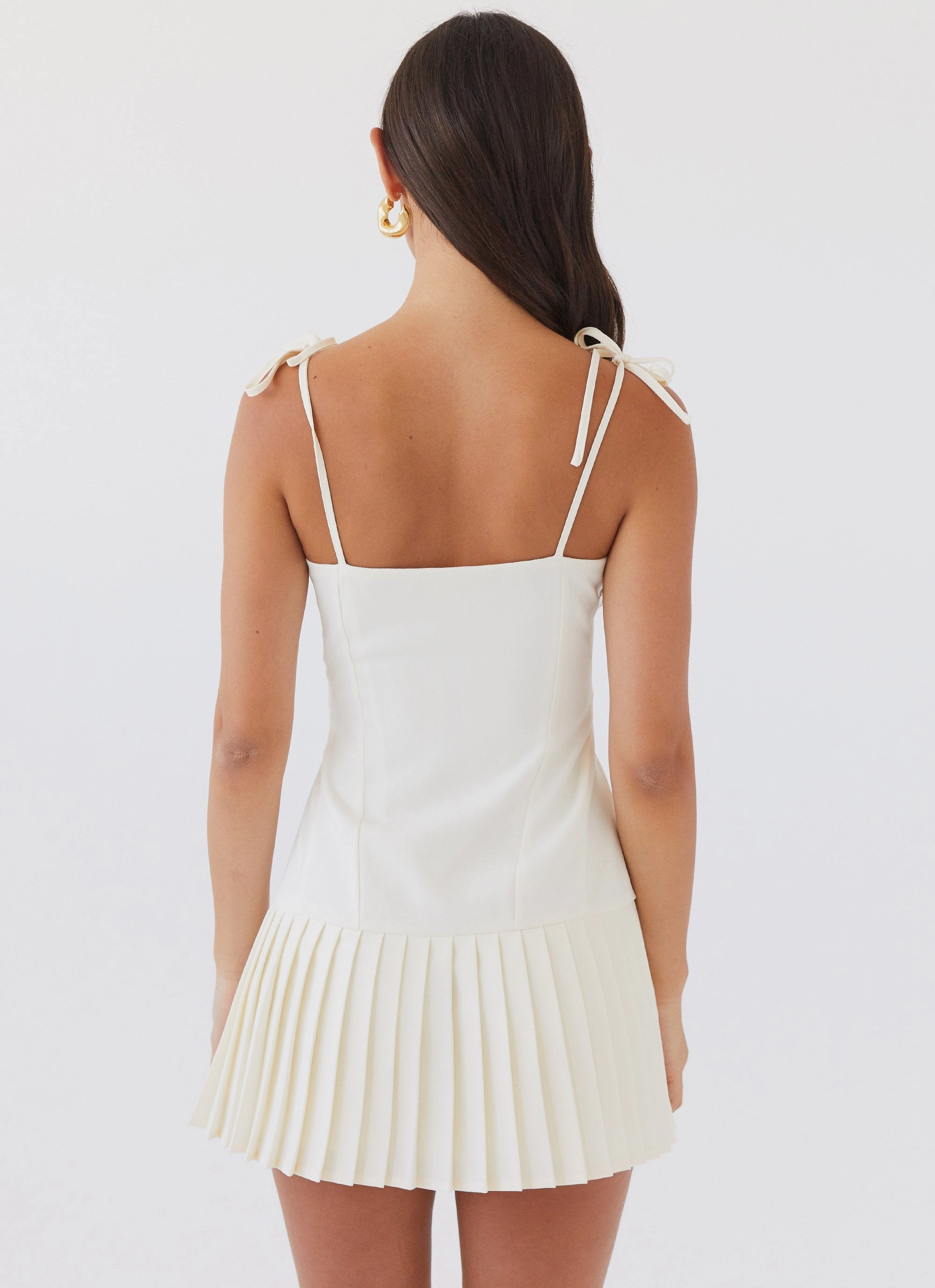 Elegant Piece Event Safe Love Seeker Corset Mini Dress - Ivory