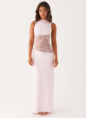 Smooth Feel Lucinda Maxi Dress - Pink