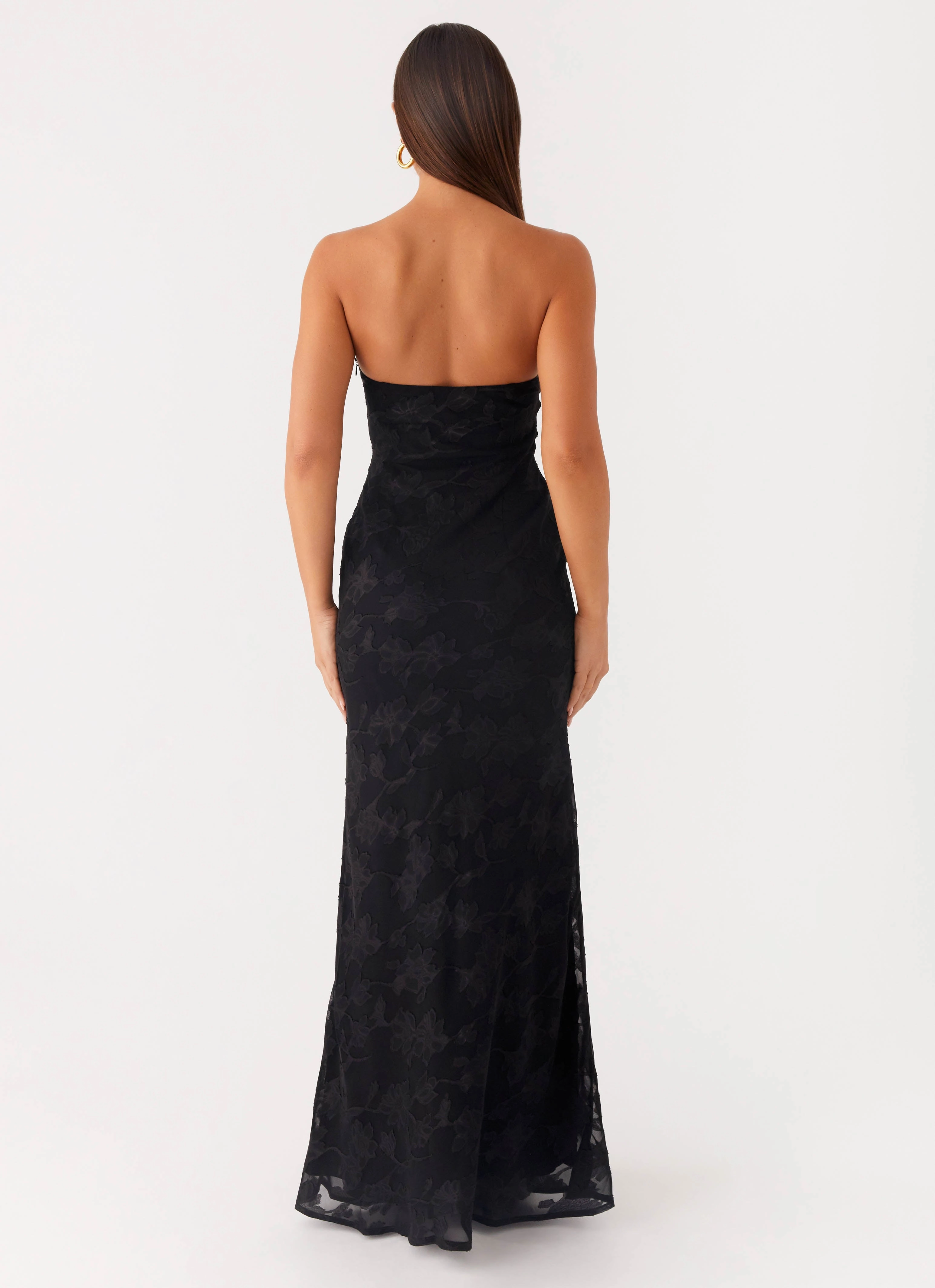 Grace Walk Air Beauty Lunar Maxi Dress - Black