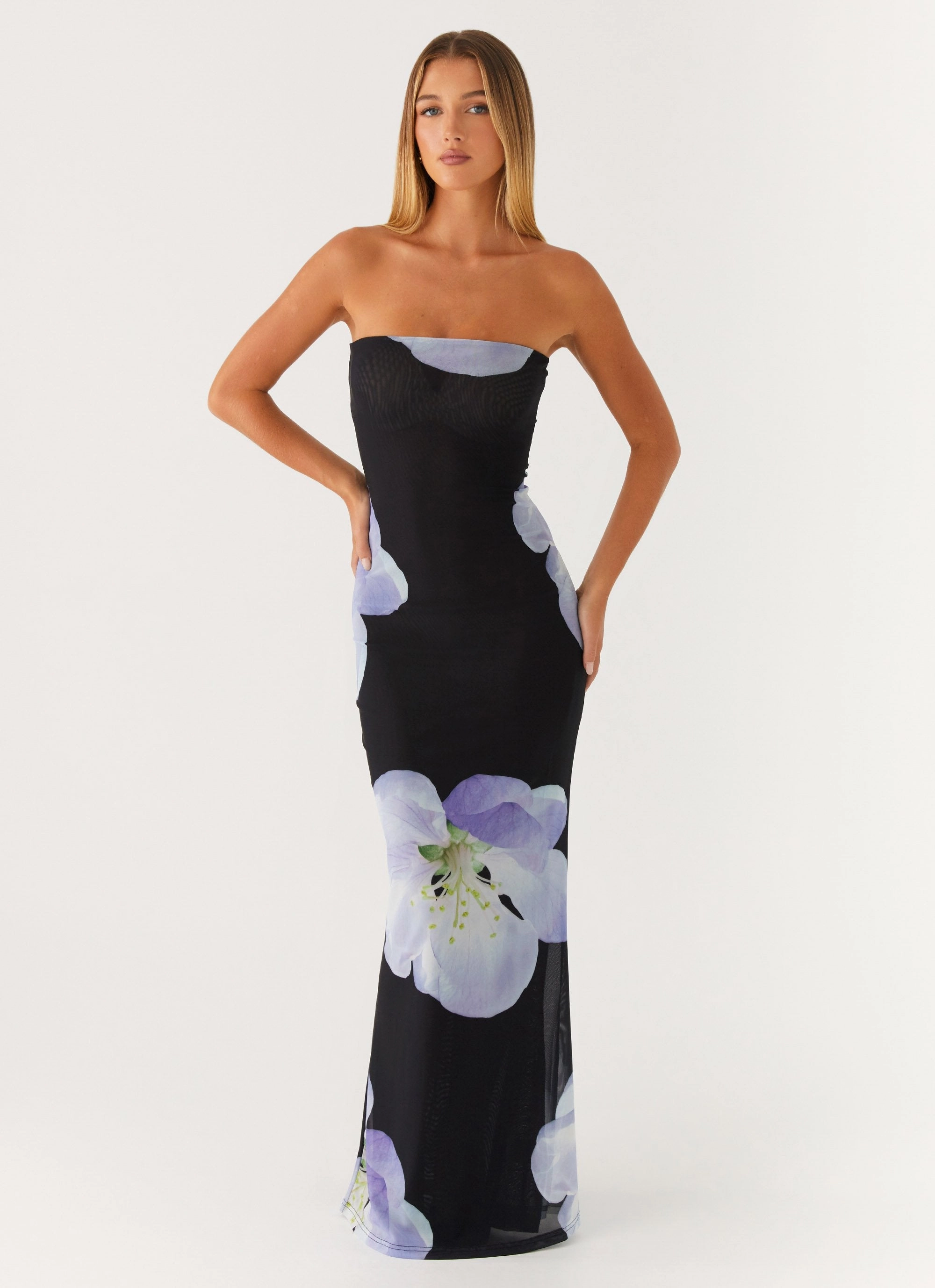 Perfect Layering Jorja Maxi Dress - Flower Print