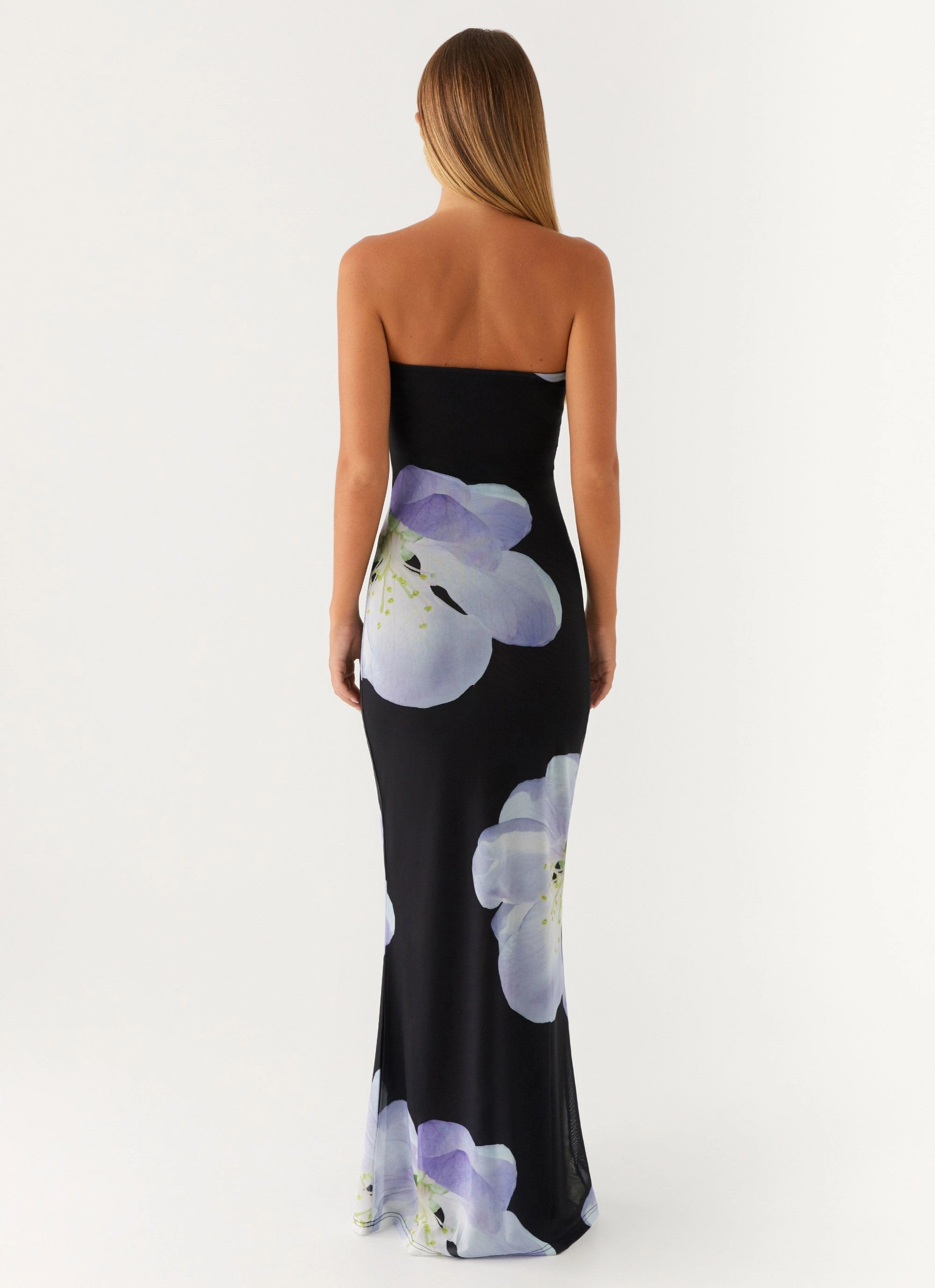 Jorja Maxi Dress - Flower Print Warm Season