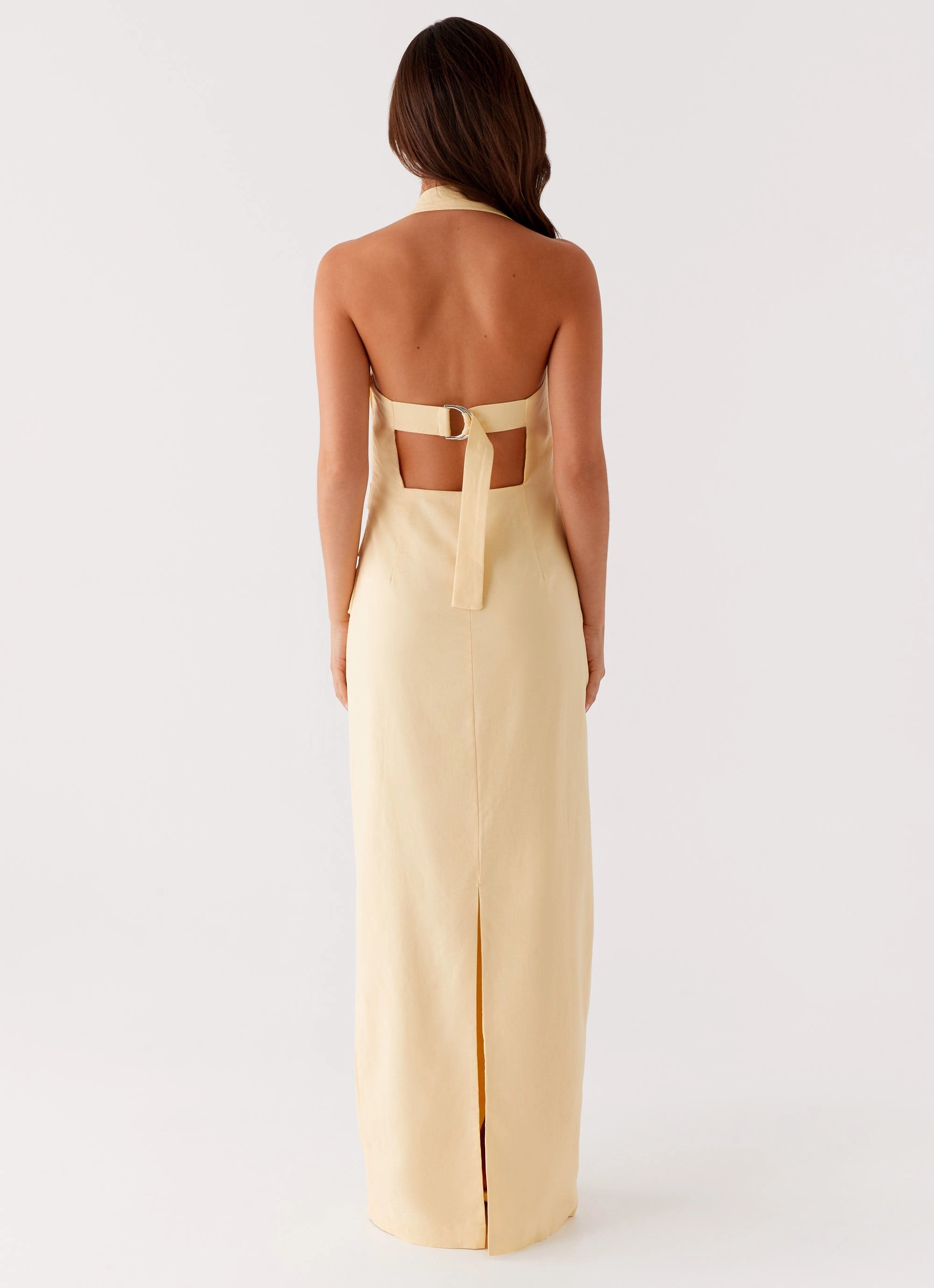 Rumour Has it Maxi Dress - Yellow urban vibe