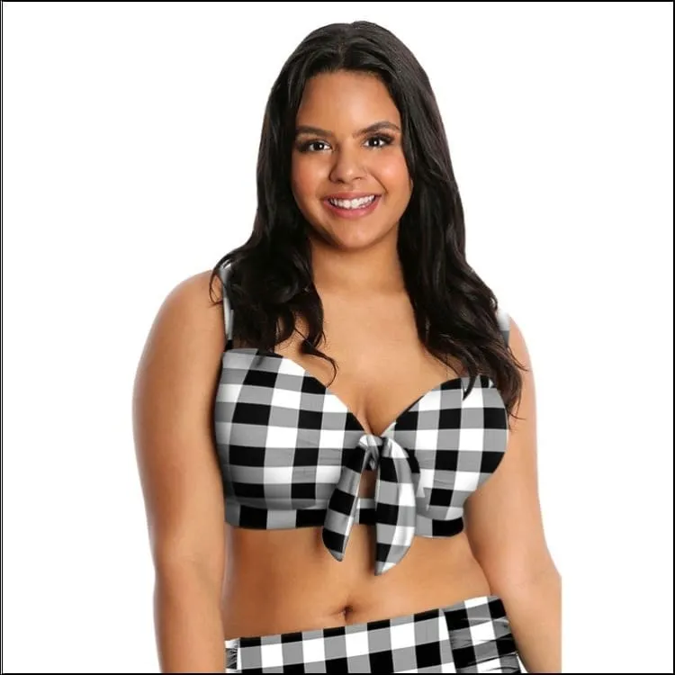 Lysa Women’s Plus Size Tyra Bikini Swimsuit 2pc Set 0X 1X 2X 3X