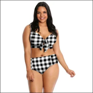 Lysa Women’s Plus Size Tyra Bikini Swimsuit 2pc Set 0X 1X 2X 3X
