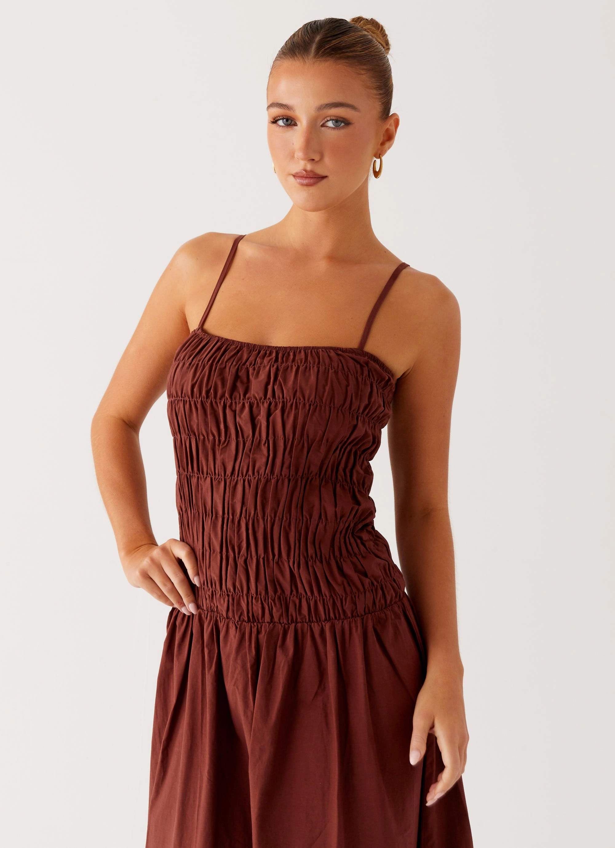 Brooke Maxi Dress - Chocolate Summer Mood