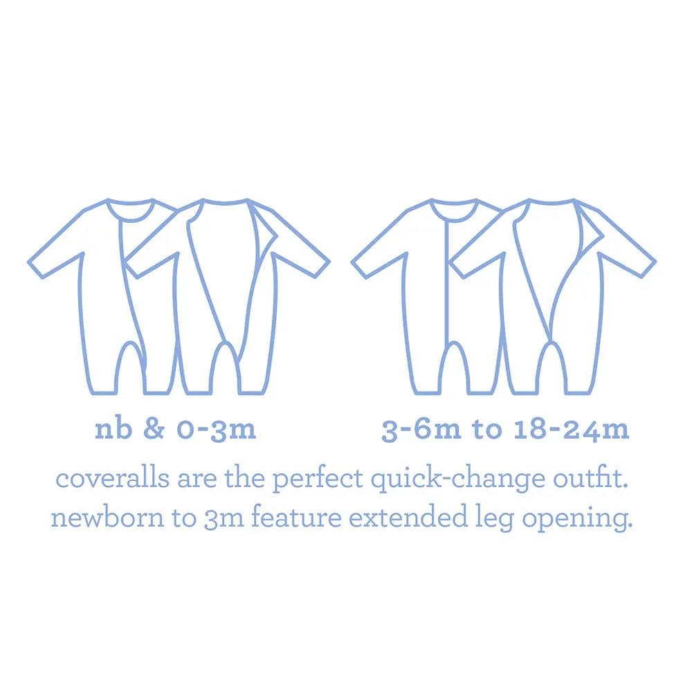 Magnetic Me Easy-Close Modal Coverall Jumpsuit Pink Doeskin Newborn