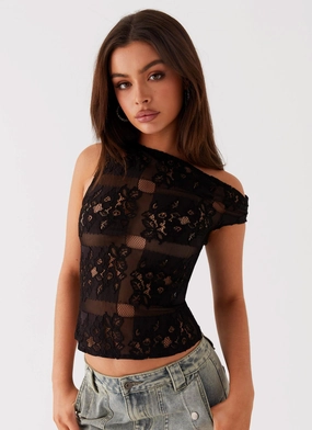 Magnetic Nightfall Top - Black ReinforcedStitching