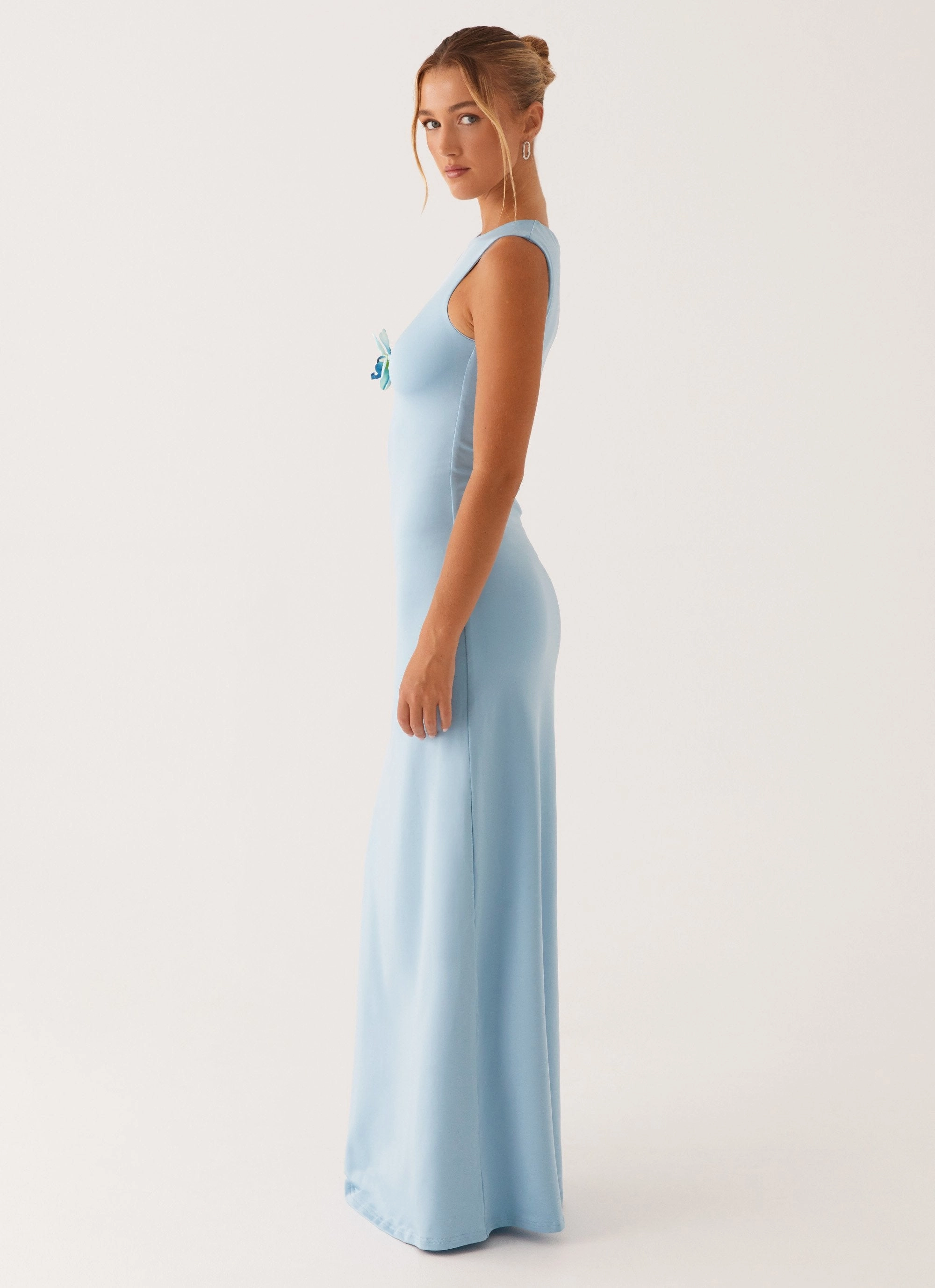 sweet moment Mahalia Maxi Dress - Blue