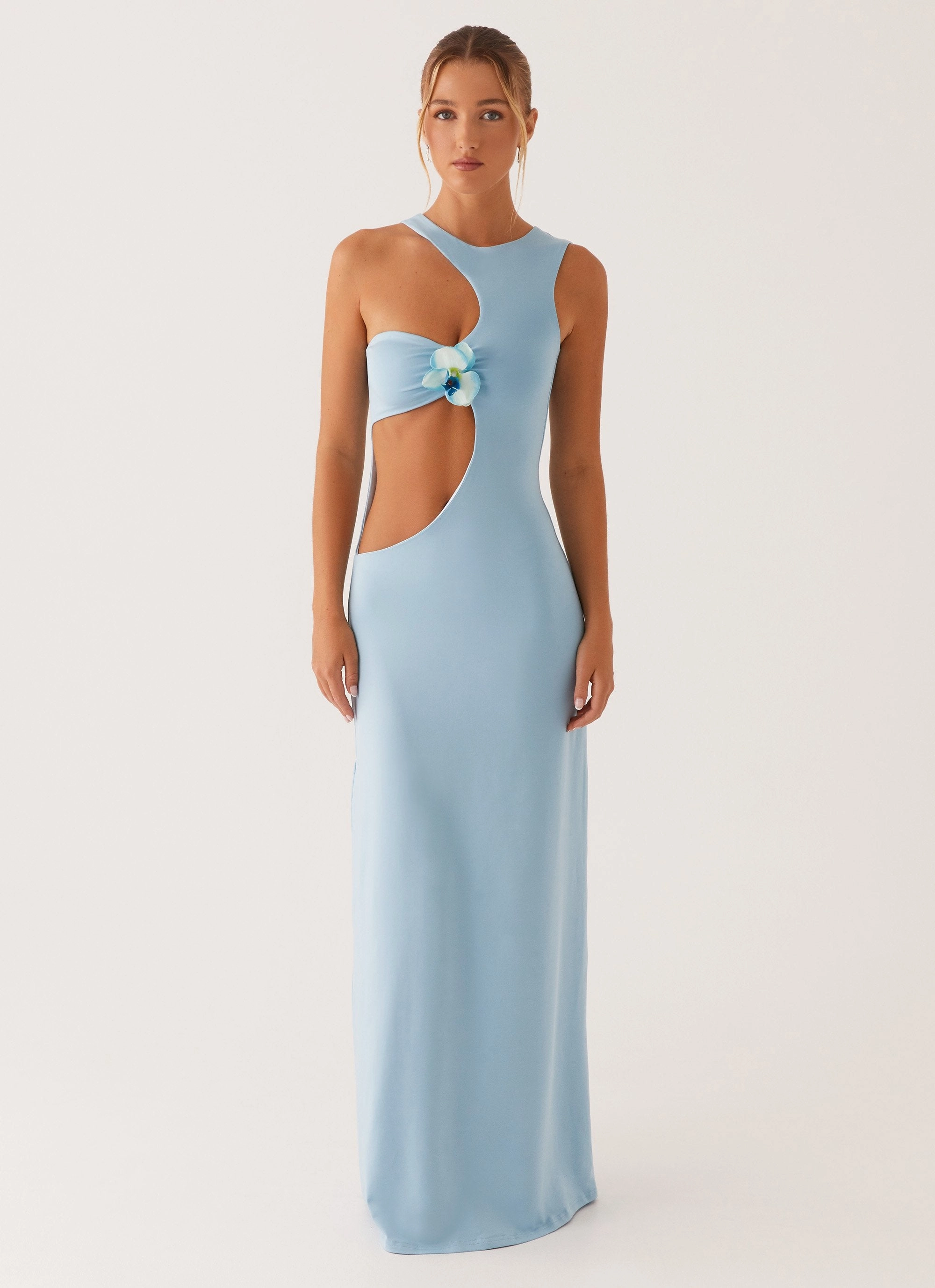 Kind Glow Mahalia Maxi Dress - Blue