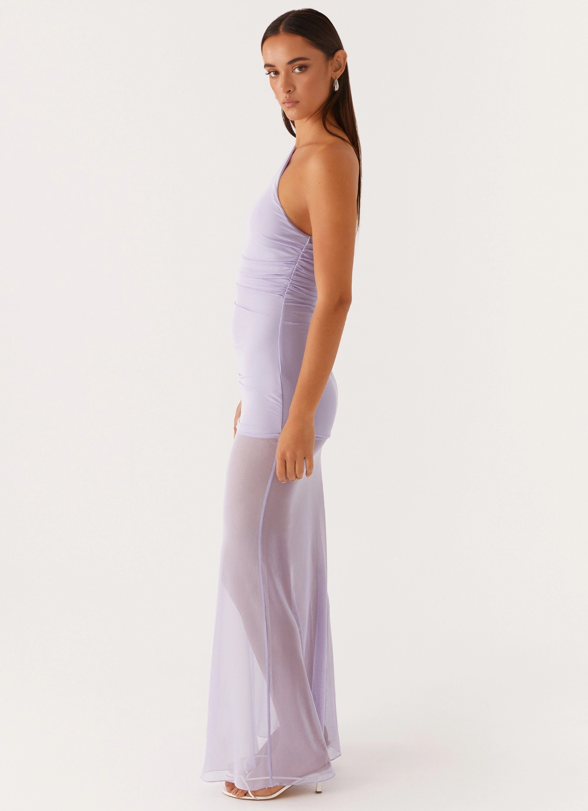 Marea Maxi Dress - Lilac Relaxed Waistband