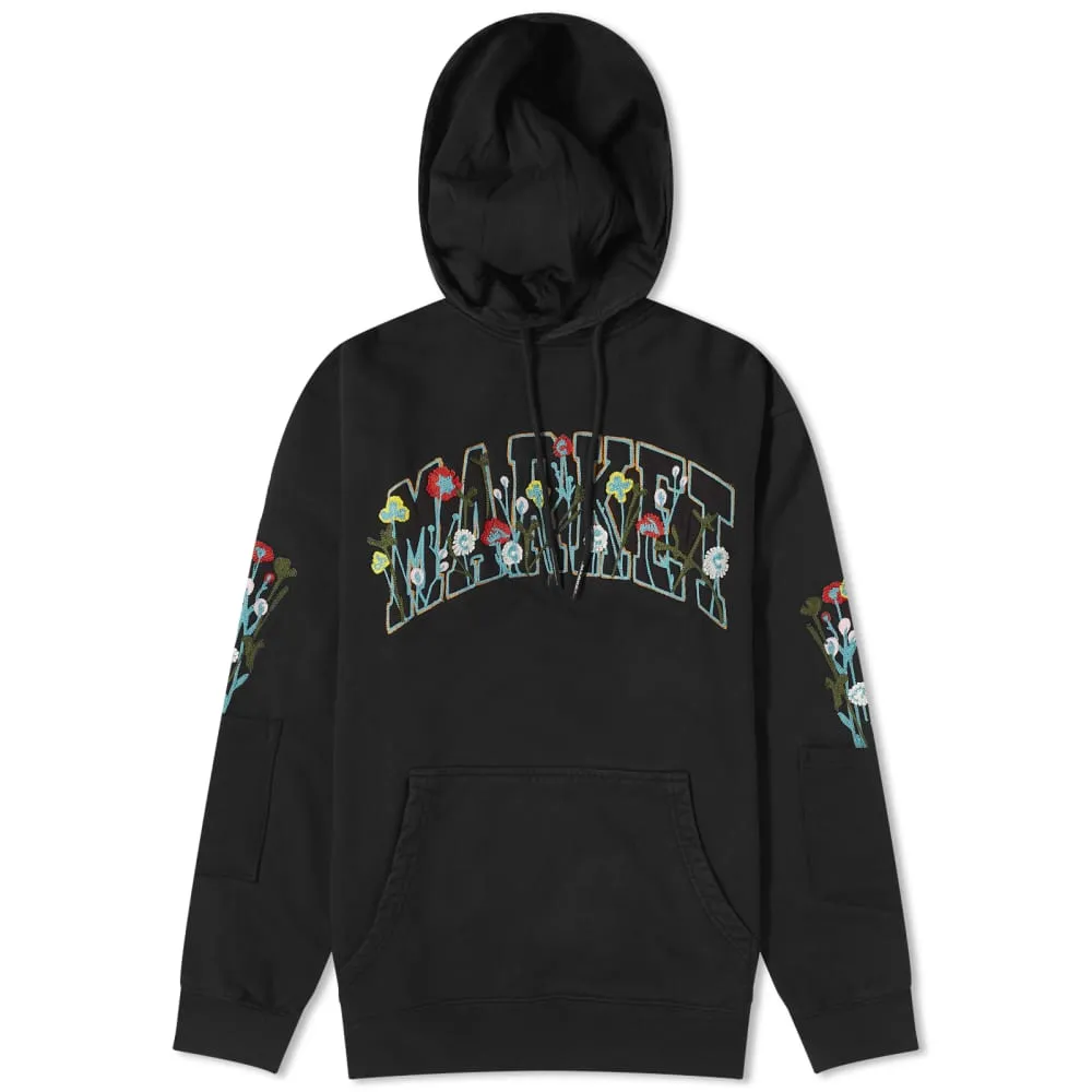 Market Bouquet sweatshirt, black