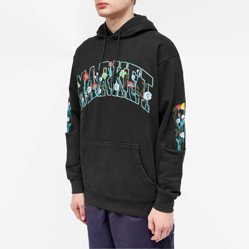 Market Bouquet sweatshirt, black