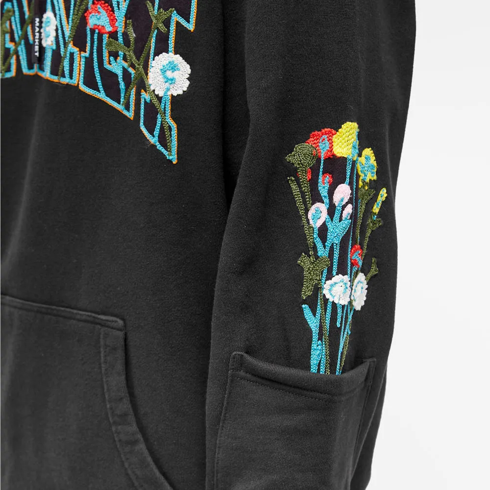 Market Bouquet sweatshirt, black