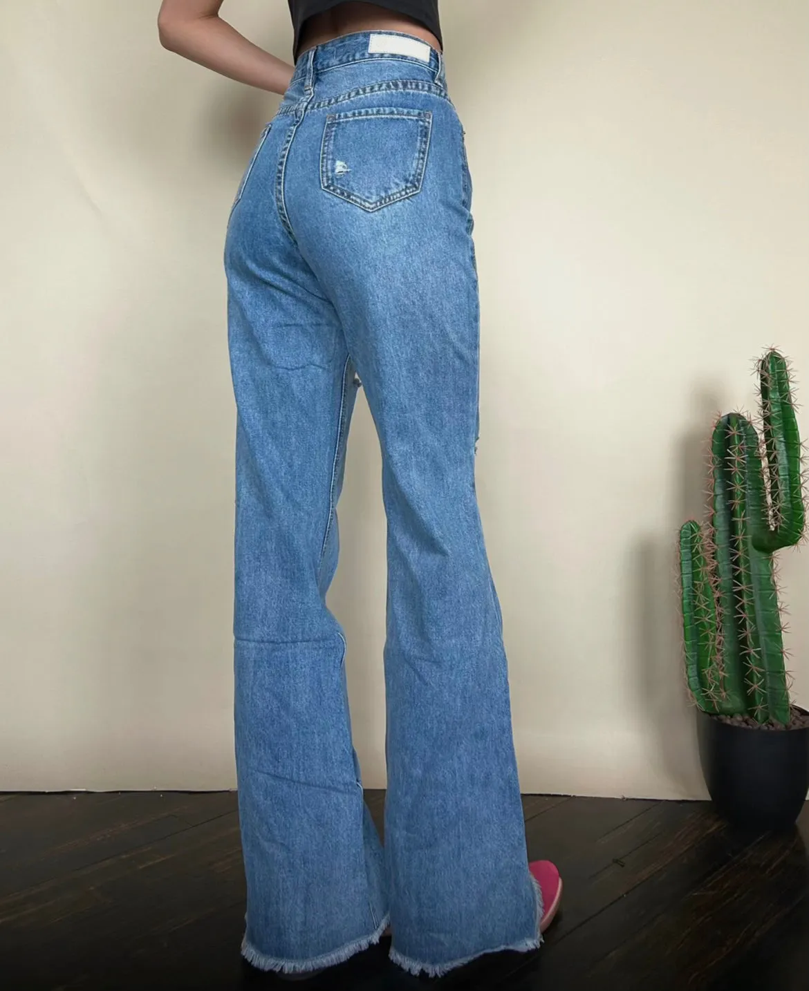 Martina Palazzo distressed Women's Jeans