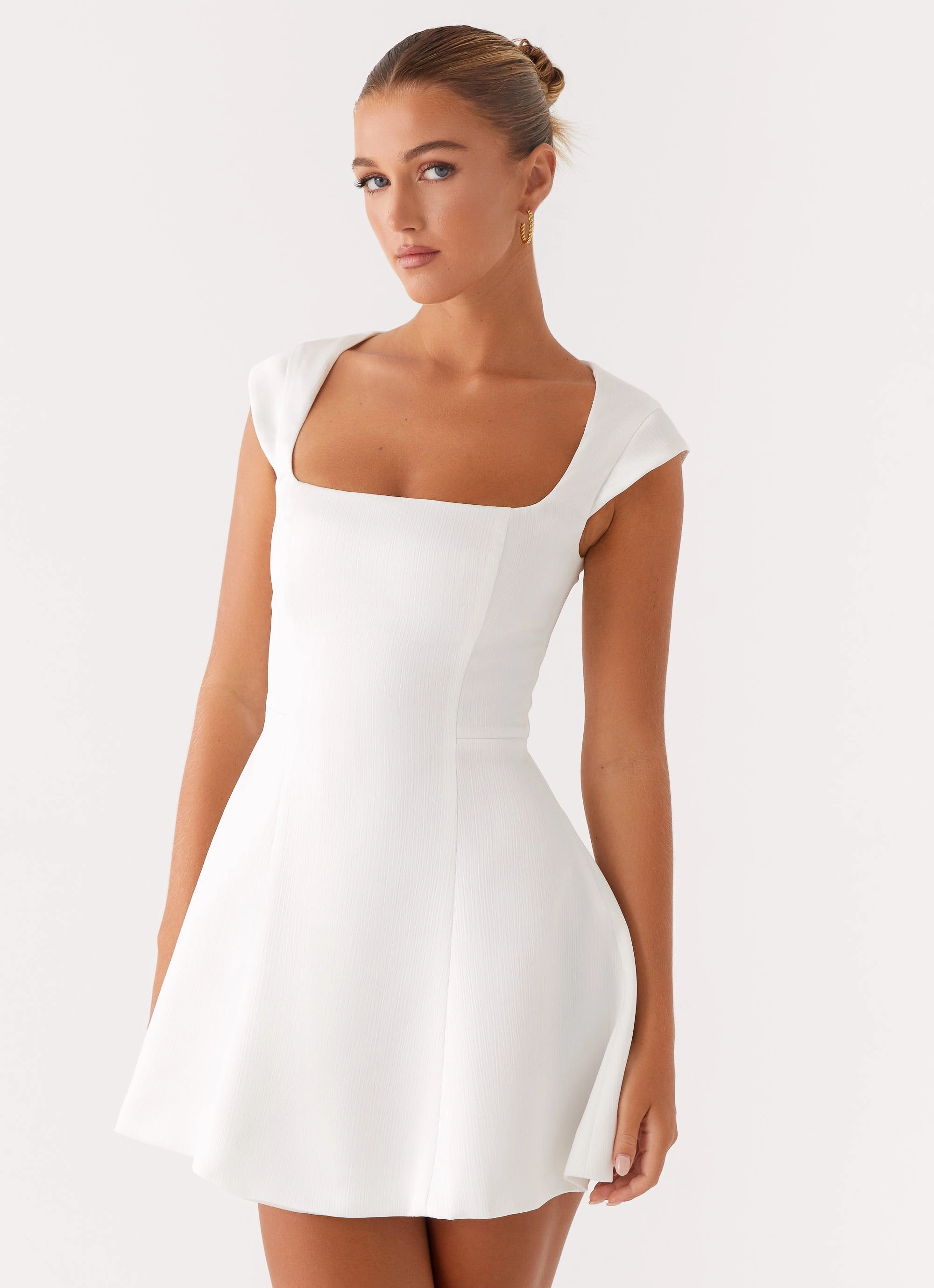Maryjane Mini Dress - White Night Out