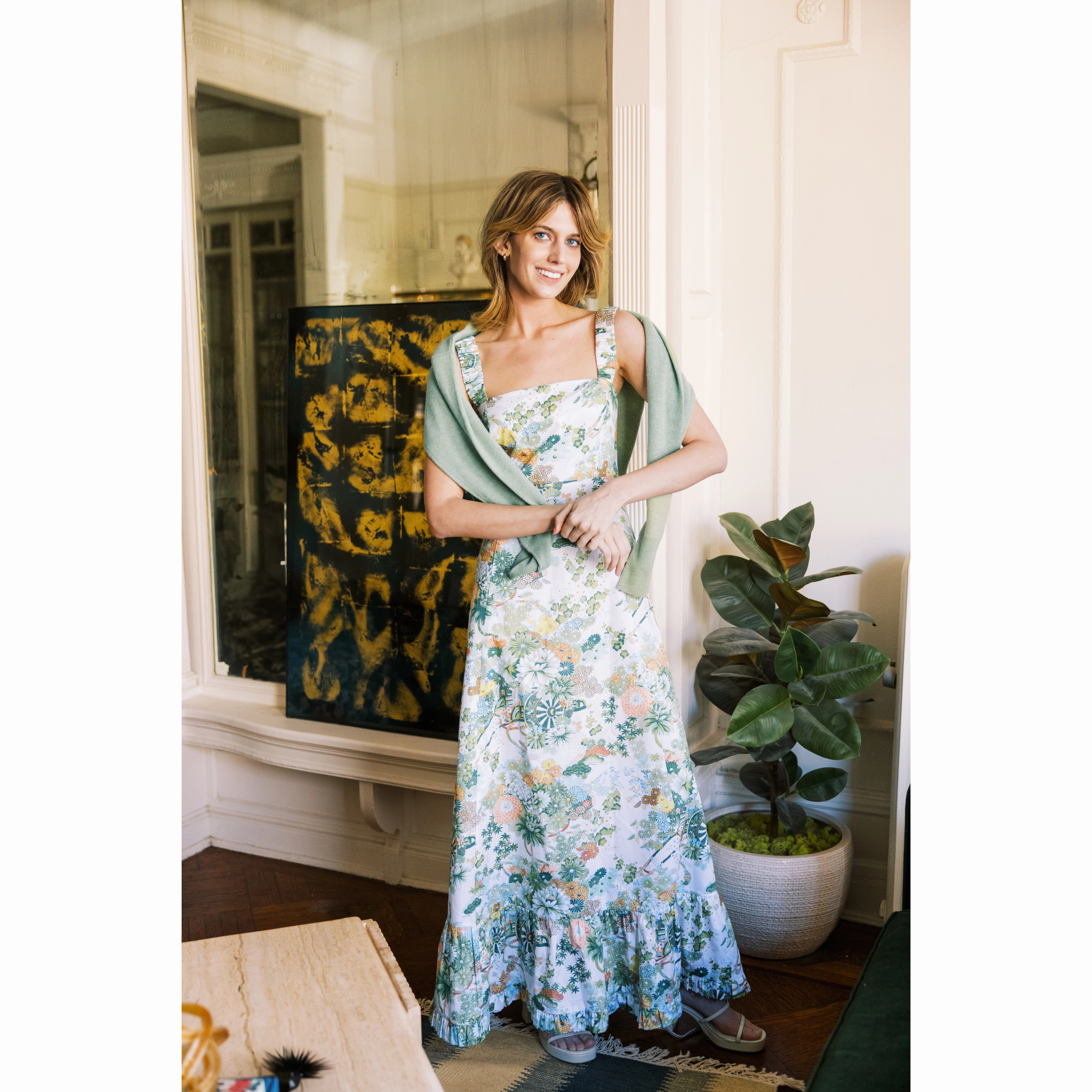 Seasonal Wear MASON'S DAUGHTER | Maxi Dress, Spring Chinoiserie