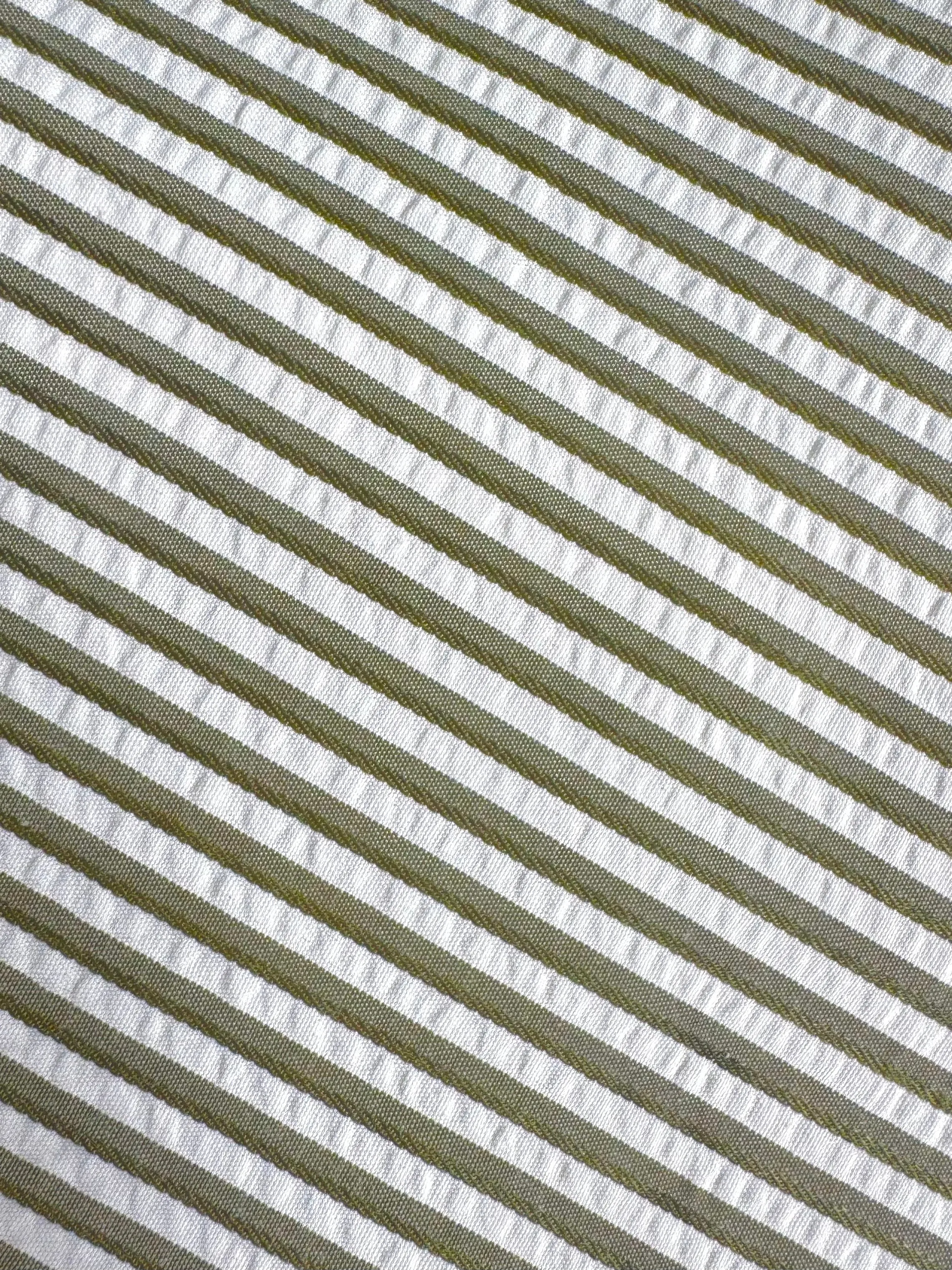 MASON'S DAUGHTER | Meredith Mini Tunic, Seersucker Olive & Ivory Comfortable Layer Lounge Style