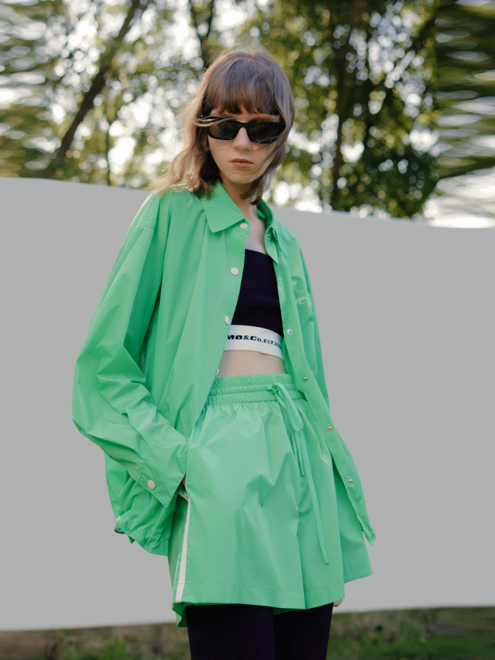 MC Logo Shirt Jacket