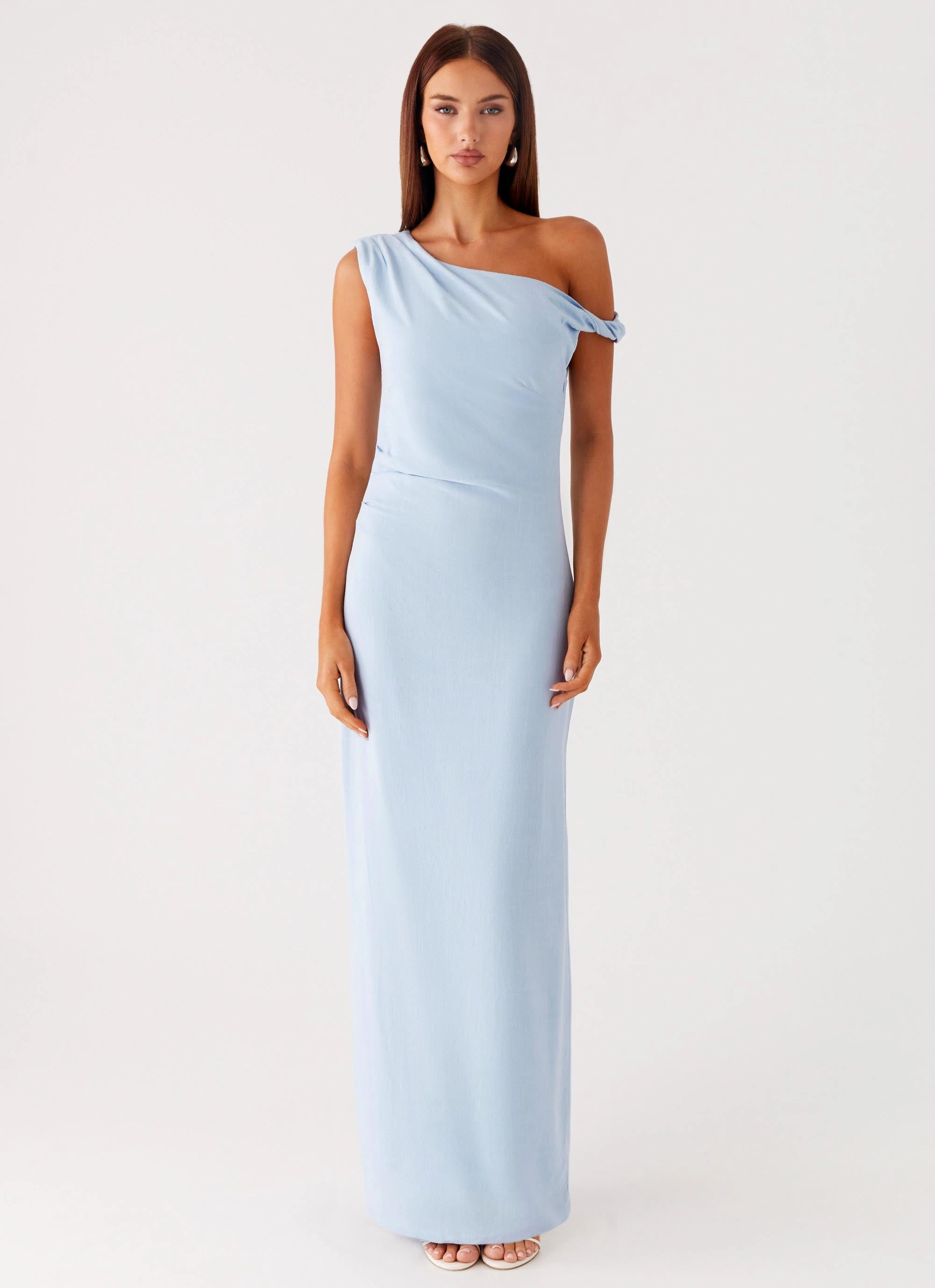 Korean Mood Mckenna Maxi Dress - Blue