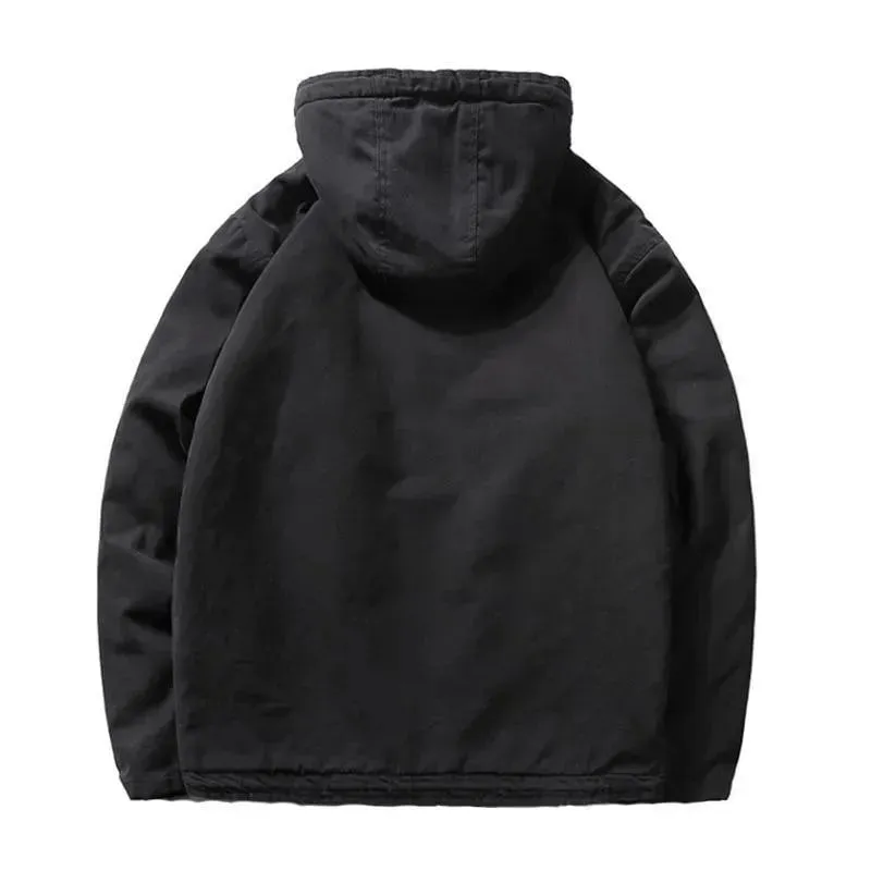 Men Safari Jacket With Slip Pockets