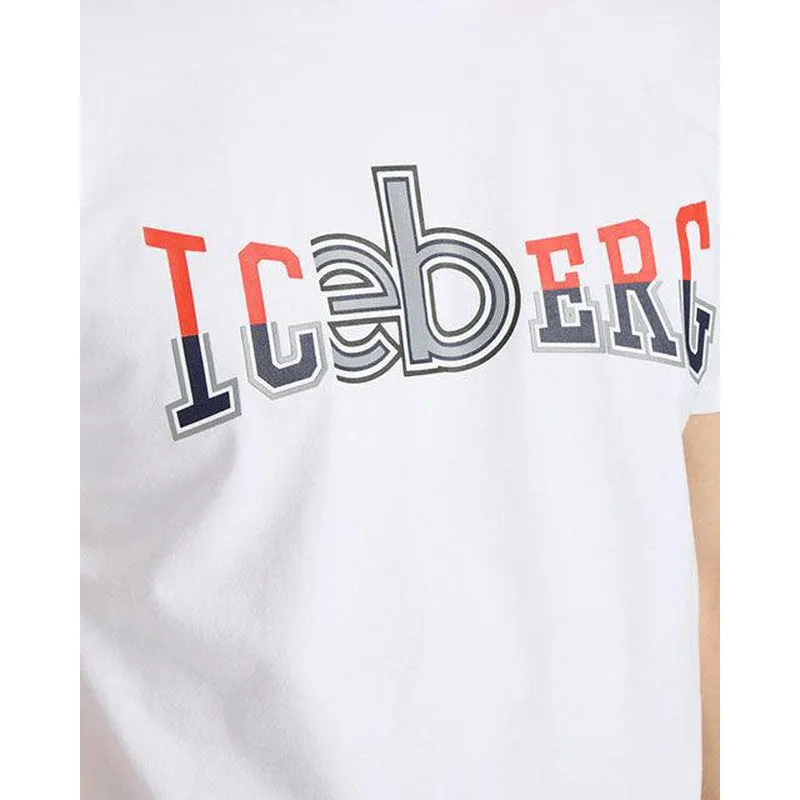 Men's 3D Logo White T-Shirt
