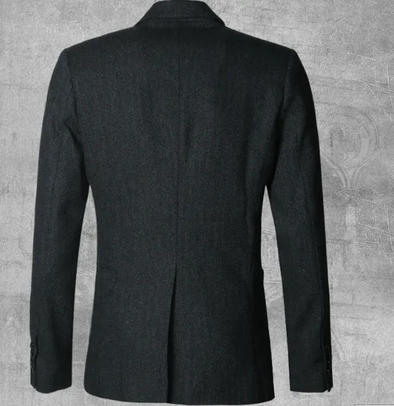 Men's Autumn And Winter Woolen Suit Blazer