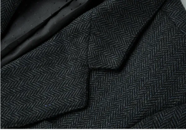 Men's Autumn And Winter Woolen Suit Blazer