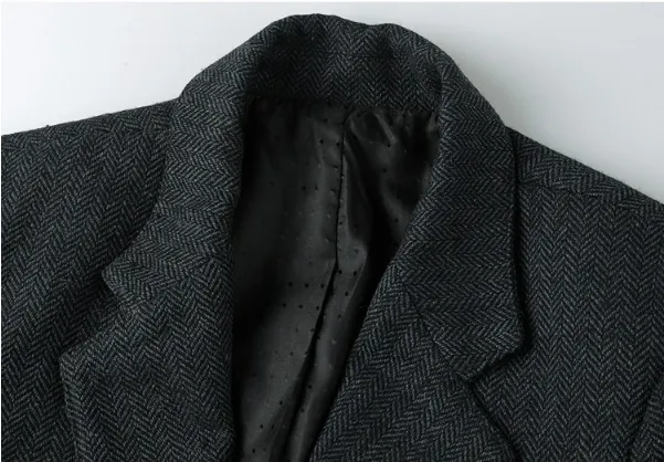 Men's Autumn And Winter Woolen Suit Blazer
