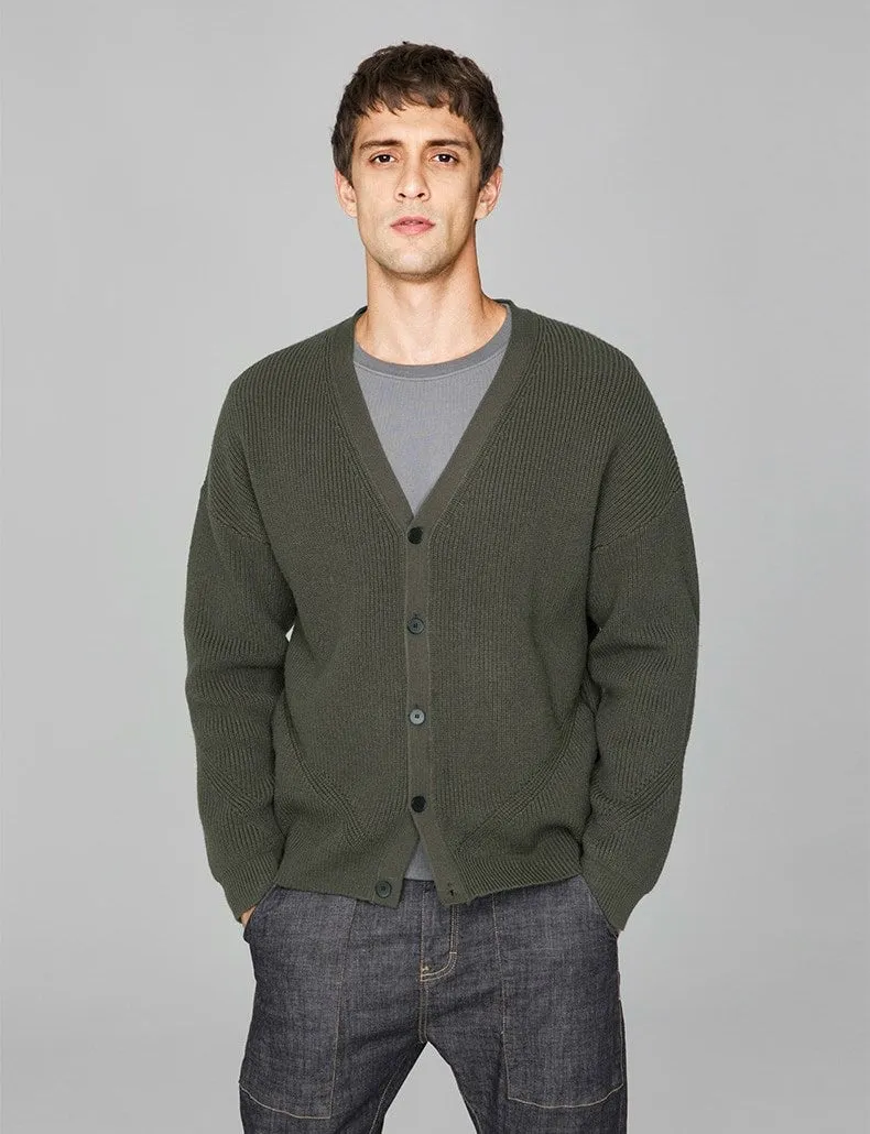 Men's Autumn Casual Cotton Buttoned Cardigan