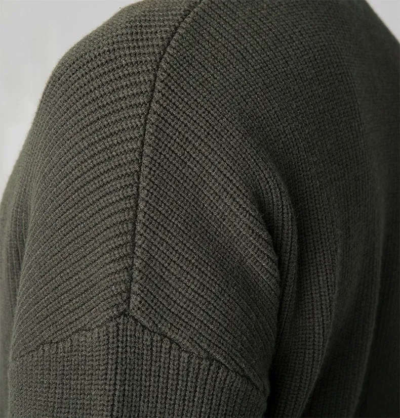 Men's Autumn Casual Cotton Buttoned Cardigan