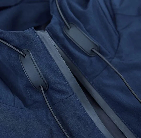 Men's Autumn Casual Hooded Long Coat | Men's Windbreaker