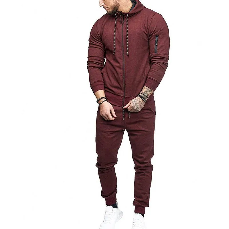 Men's Autumn Casual Hooded Tracksuit