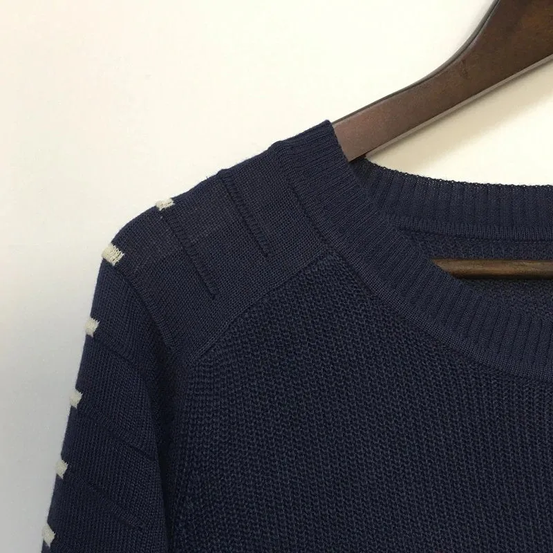 Men's Autumn Casual Knitted Pullover