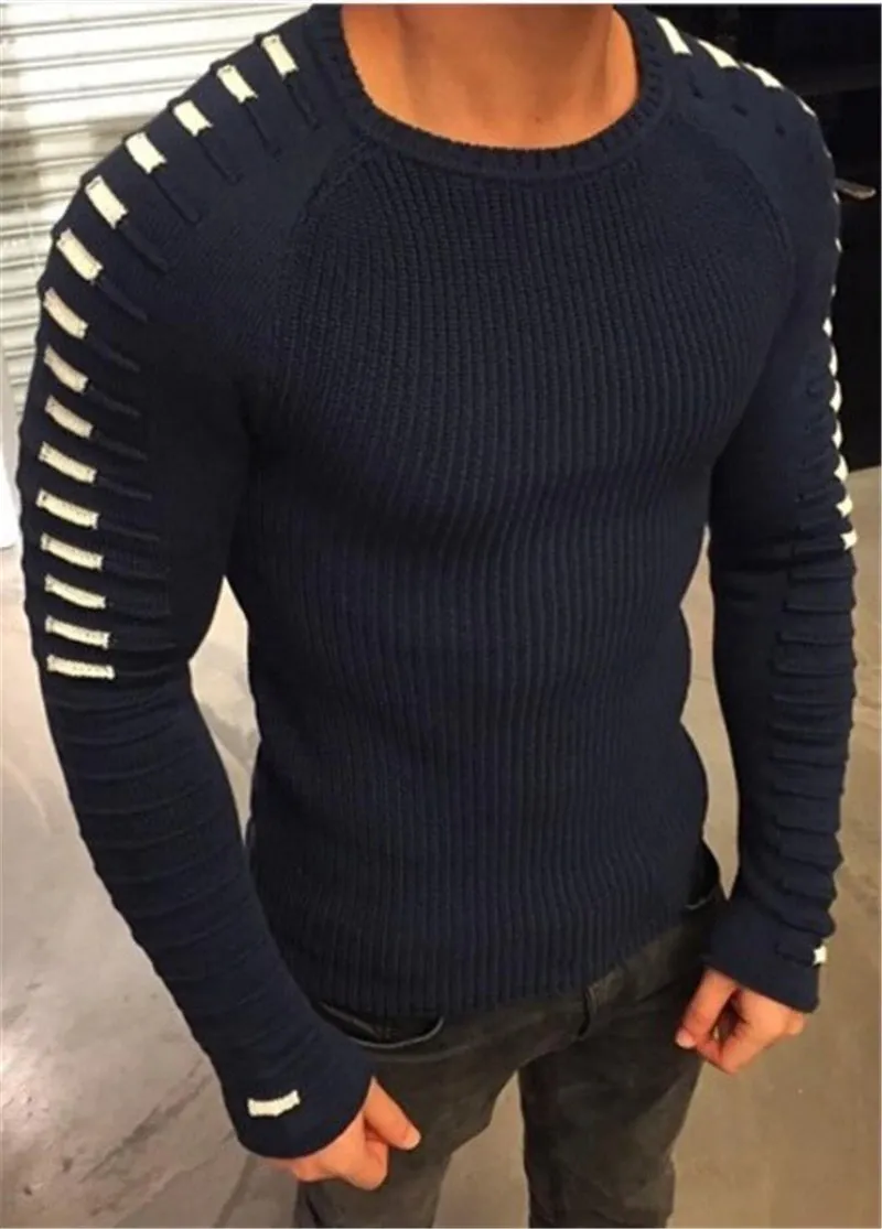 Men's Autumn Casual Knitted Pullover