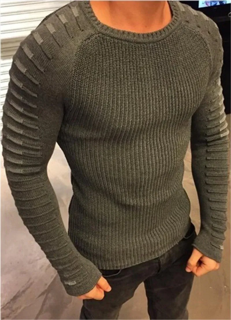 Men's Autumn Casual Knitted Pullover