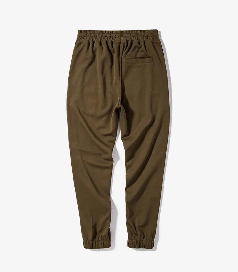Men's Autumn Contrast Color Pants With Print