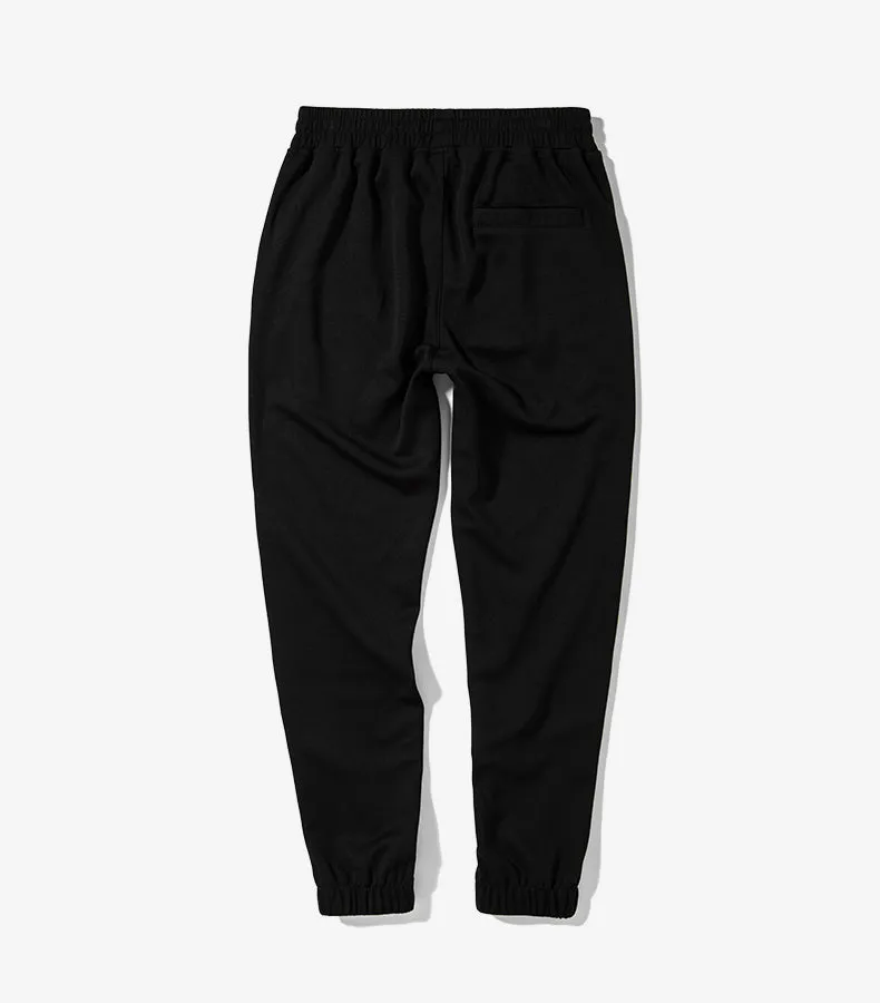 Men's Autumn Contrast Color Pants With Print