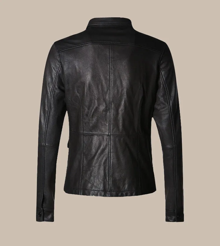 Men's Autumn Genuine Leather Jacket