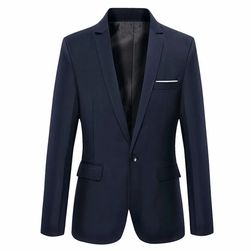 Men's Autumn Slim Blazer